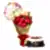 12 Red Roses Korean Style + Black Forest Cake Bundle