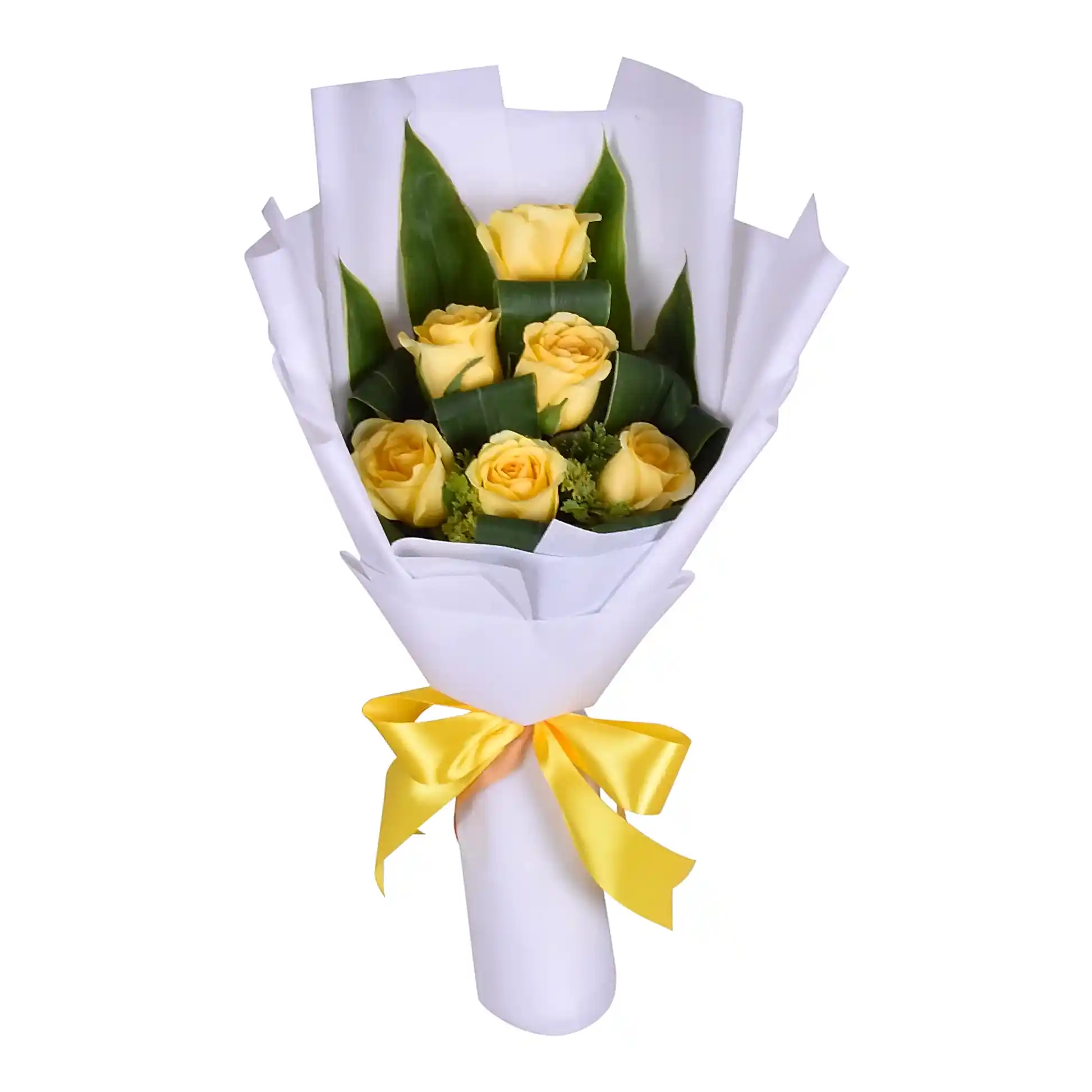 Long Stemmed Yellow Roses